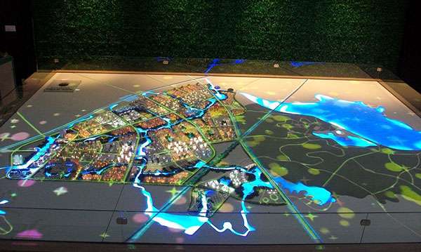 数字投影沙盘