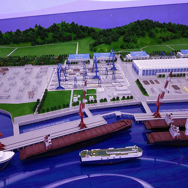 自动化集装箱板桩码头AG真人国际·[中国]官方网站制作案例